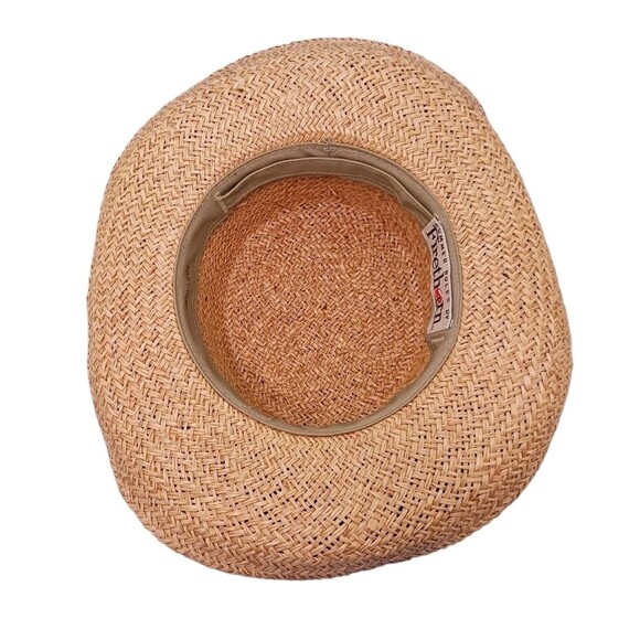 Summer Rules Firethorn The Homestead 1766 Women\'s Straw Sun Hat Green Bow Beach main image 5